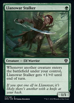 Cacciatrice di Llanowar